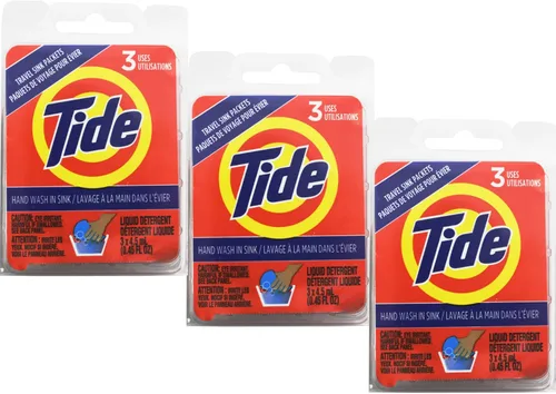 Vista 5 de Tide Paquetes líquidos para fregadero de viaje, 3