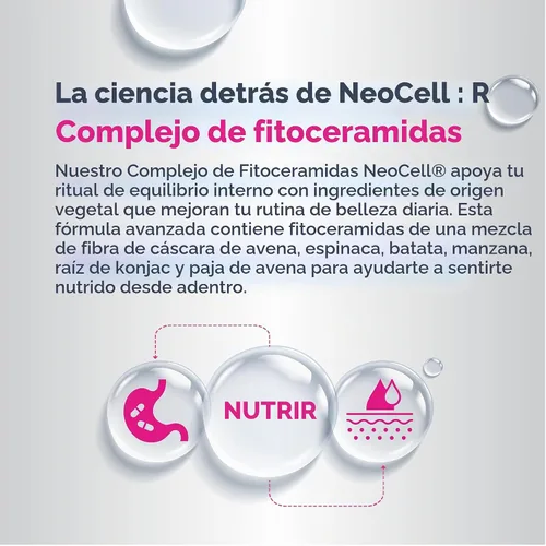Vista 6 de NeoCell Phytoceramide Complex Suplemento 60 Cápsulas Fórmula avanzada