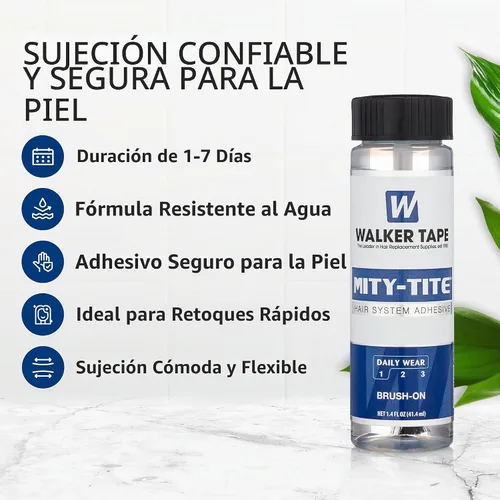 Vista 2 de Walker Mity-Tite Adhesivo 1.4 oz