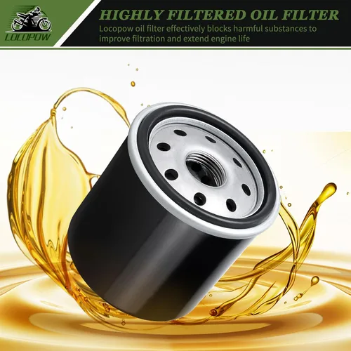 Vista 5 de LOCOPOW 49065-2071 49065-2078 Filtro de aceite Mule 4010 para Kawasaki Mule KAF400 600 610 KAF620 4010 4000 2510 3010 2500 3000 3020 Trans 4x4 &