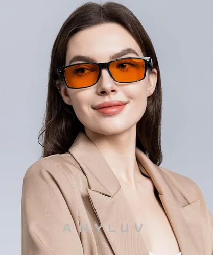 Vista 2 de ANYLUV Blue Light Blocking Glasses for Men Anti Blue Light Glasses for Men Women, Eye Strain Relief for Computer Gaming