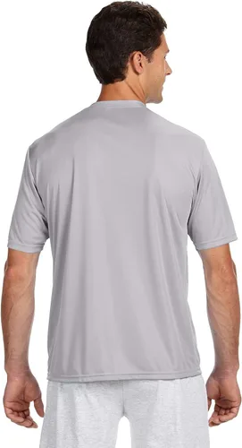 Vista 2 de Camisa de manga corta para hombre, tamaño A4