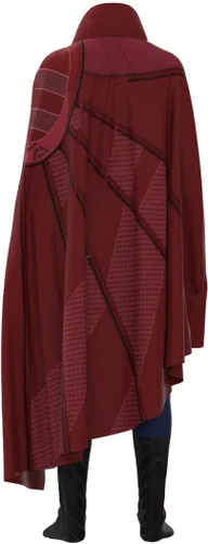 Vista 5 de CICOCI Disfraz extraño para adultos, capa de doctor para hombre, traje de anillo con collar de poder mágico (talla 190)