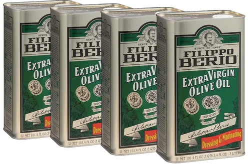 Vista 3 de Filippo Berio Aceite de oliva virgen extra, botella de rPET reciclada de 25.3 onzas (paquete de 6) (el embalaje puede variar)