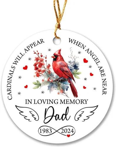 Vista 10 de Adorno de Navidad conmemorativo personalizado para mascotas, perros y gatos, A Piece of My Heart is at Rainbow Bridge, adorno de Navidad con nombre