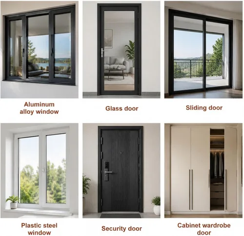 Vista 3 de Pangda 50 sellos para esquina de puerta, en forma de L, autoadhesivos, para reducción de ruido, interior y exterior, ahorro de energía