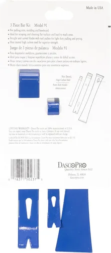 Vista 4 de Dasco Pro VN70091 91 - Kit de barra pequeña de 3 piezas, ensamblado en EE. UU