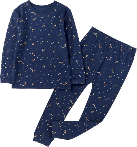 Vista 8 de Owlivia Conjunto de pijama para niños pequeños de 12 meses a 8 años Conejo A-gris