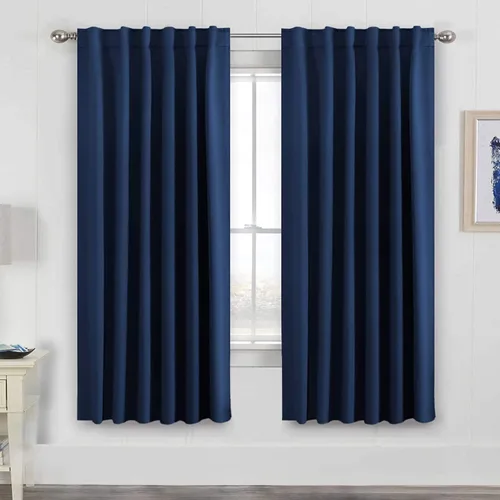 Vista 206 de H.VERSAILTEX Cortinas Opacas con Aislamiento Térmico, Paneles de Tratamiento de Ventanas que Oscurecen la Habitación, Cortinas Opacas para Sala