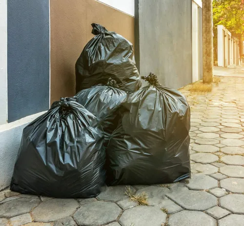Vista 9 de Tasker Bolsas de basura de 55 galones resistentes, extra grandes