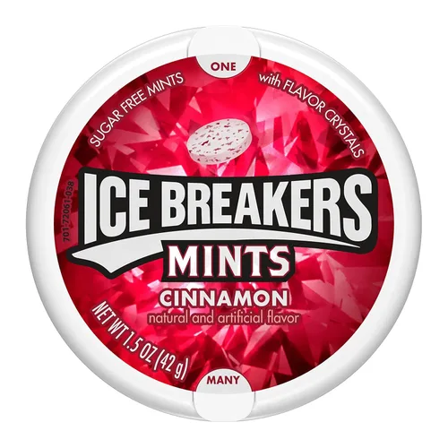 Vista 7 de Ice Breakers, latas de mentas sin azúcar con sabor a canela, 1.5 oz (8 unidades)