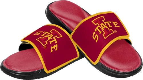 Vista 100 de FOCO Sandalias deportivas de espuma para ducha con logotipo de equipo universitario de la NCAA para hombre