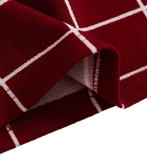 Vista 5 de Verdusa Mini falda ajustada con estampado a cuadros y cintura alta para mujer