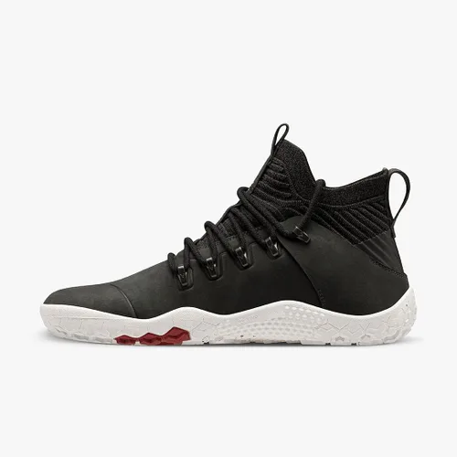 Vista 3 de Vivobarefoot Magna FG - Zapatillas de senderismo de piel y lana para mujer con suela descalza