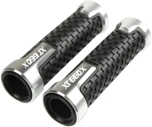 Vista 9 de Motocicleta para Y&AMAHA XT660X 2004-2017 XT660 XT 660 X 660X 2005 7/8 pulgadas 22MM Motocicletas Agarres Manillar Barra Extremo Tapón Tapón Negro