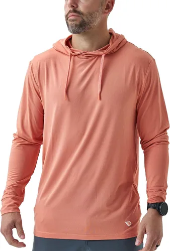 Vista 15 de Burlebo Sudadera de rendimiento para hombre – Prenda de manga larga ligera, ajuste atlético, absorción de humedad, protección solar Camuflaje