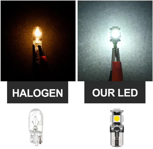 Vista 2 de 9 bombillas LED interiores para Hyundai Kona/Kona N 2017 2018 2019 2020 2021 2022 superbrillantes 6000K LED blancas bombillas interiores bombillas