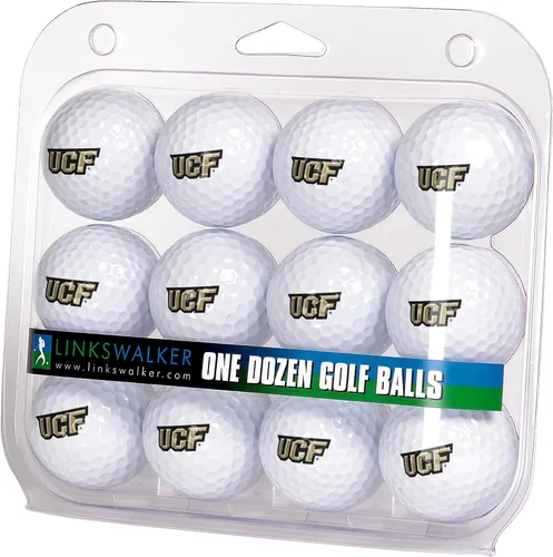 Vista 23 de LinksWalker Bolas de golf universitarias 12 bolas de regalo, tamaño reglamentario, bolas de 2 piezas