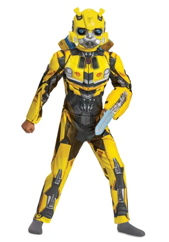 Vista 4 de Disfraz Infantil de Bumblebee de Transformers: Rise of the Beasts Multicolor