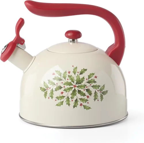 Vista 21 de Lenox 898272 Plato Cubierto Navideño, Pequeño, Navidad, Vajilla Festiva para Servir