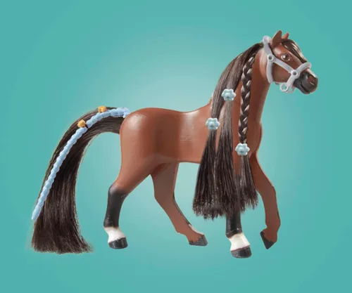 Vista 6 de Playmobil Caballos de cascada: Saltarse Arena con Zoe y Blaze