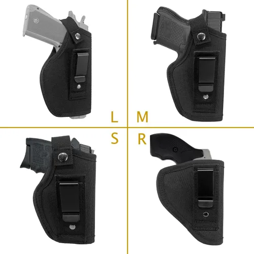 Vista 6 de Funda interior de la cintura para funda oculta para pistola de transporte oculto para mini pistolas compactas compactas de tamaño completo