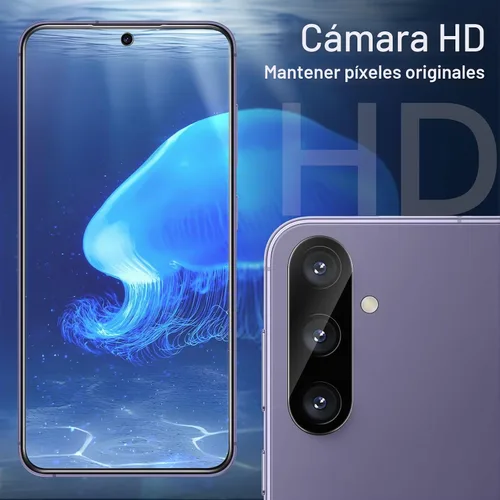 Vista 7 de JETech Funda magnética para Samsung Galaxy S24 Plus 5G y protector de pantalla de privacidad con protector de lente de cámara