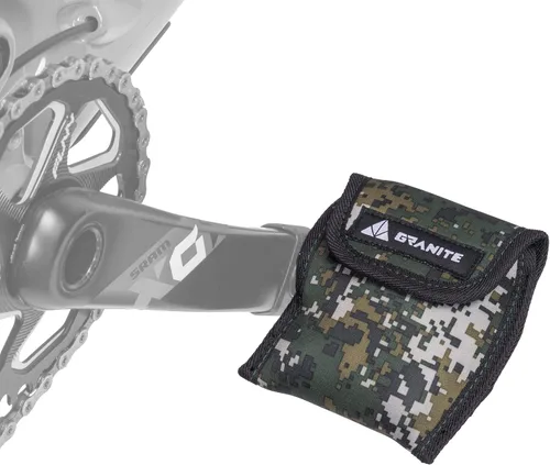 Vista 10 de Granite Pita - Fundas para pedal de bicicleta, fundas para pedal de bicicleta para protección de transporte de bicicleta, contra daños y arañazos