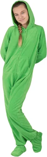 Vista 3 de Footed Pajamas - Sudadera con capucha infantil Winter Wonderland de una pieza