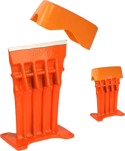 Vista 11 de SPEED FORCE Divisor de madera manual para leña, divisor de troncos portátil, cabeza de punta de cuña, sin hacha, 3 pulgadas, verde con cubierta