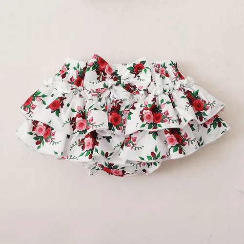 Vista 7 de Mioglrie Newborn Infant Baby Girl Clothes Outfits Romper Baby Girl Skirt Set Floral Baby Clothes for Girls Fall Winter