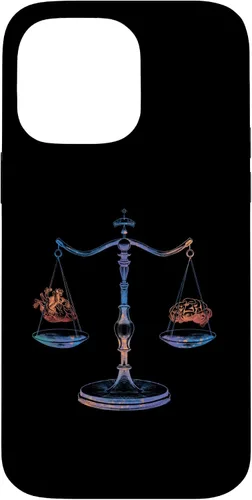 Vista 21 de Funda para iPhone 16 con corazón y cerebro