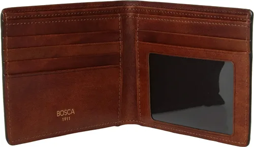 Vista 4 de Bosca Cartera ejecutiva para hombre en piel Dolce - RFID