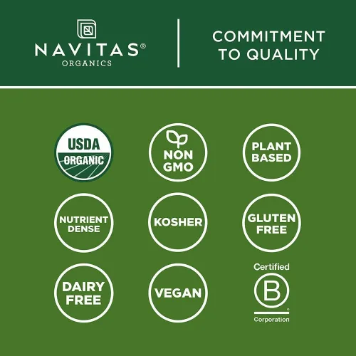Vista 7 de Navitas Organics Cúrcuma en polvo, bolsa de 8 onzas, 45 porciones, orgánica, sin OMG, sin gluten (paquete de 2)