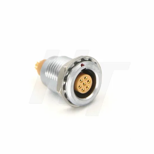Vista 19 de HangTon FHG.0B - Conector de alimentación de ángulo recto de 2 pines, enchufe circular de cable macho para ARRI, monitor de cámara, batería EVF