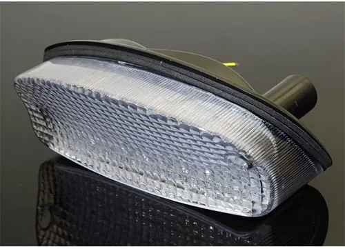 Vista 3 de Luz trasera marcada con marca DOT, luces intermitentes de freno, luz LED integrada para Honda Shadow VLX 600 / Spirit 1100 1999 2000 2001 2002 2003