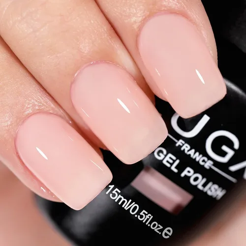 Vista 11 de L'UGX Esmalte de Uñas en Gel Negro Navideño 15ML (0.5 onzas líquidas) Removible Colores de Gel UV para Arte de Uñas Manicura y Pedicura DIY en Casa