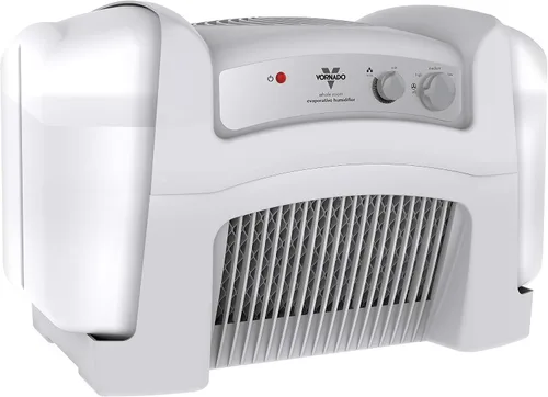 Vista 2 de Vornado Evap40 Humidificador evaporativo de 4 galones con humidistato ajustable y 3 velocidades y mecha de humidificador de repuesto MD1-0002