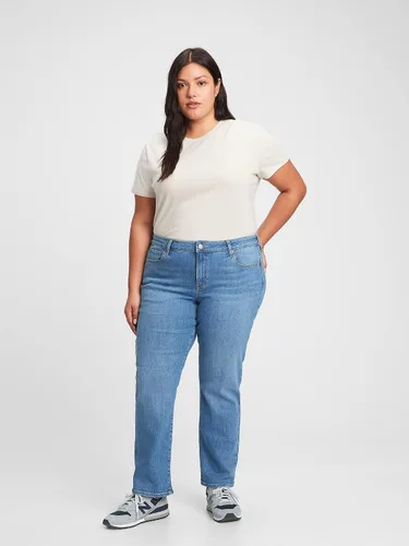Vista 5 de GAP Jeans clásicos de corte recto para mujer