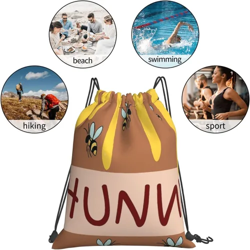 Vista 7 de Jialia The Hunny Pot - Mochila deportiva con cordón