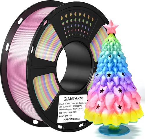 Vista 37 de GIANTARM Filamento de ácido poliláctico (PLA), filamento beige para impresora 3D, carrete de 2.2 libras, precisión de dimensión de 0.069 in +