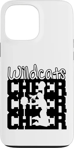 Vista 24 de Wildcats Cheer Back to School Cheerleading Spirit Case for iPhone 17