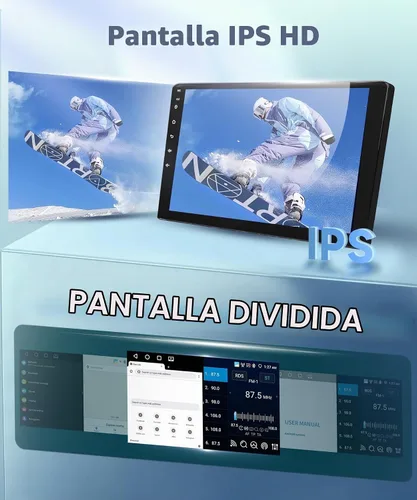 Vista 5 de [4G+64G] for Honda Civic 2006-2011 Android Car Stereo Cámara trasera inalámbrica CarPlay Android Auto, 10.1 pulgadas Android 15 IPS pantalla táctil