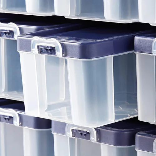 Vista 3 de Prym Caja organizadora, transparente, 9 compartimentos