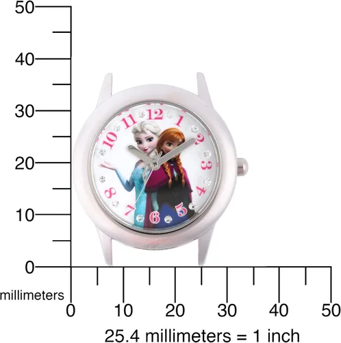 Vista 5 de Disney Frozen - Reloj analógico con correa de cuarzo para niños