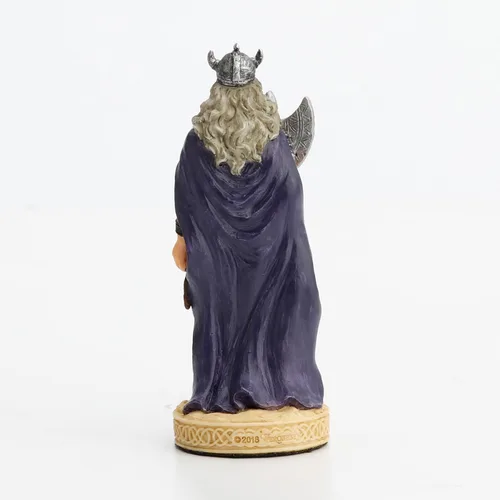 Vista 6 de Veronese Design Figura de poliresina pintada a mano Loki Dios de las travesuras de 3 3/8 pulgadas