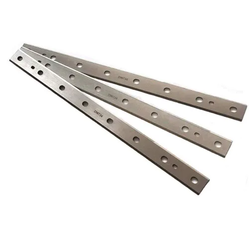 Vista 10 de OSCARBIDE Cuchillas cepilladoras HSS de 13", juego de 3 piezas, para DeWalt DW735/DW735X, cuchillos de repuesto DW7352 plateado