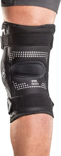 Vista 3 de DonJoy Performance Rodillera con bisagras Bionic Drytex, soporte para rótula, esguinces de rodilla, hiperextensión, menisco y artritis