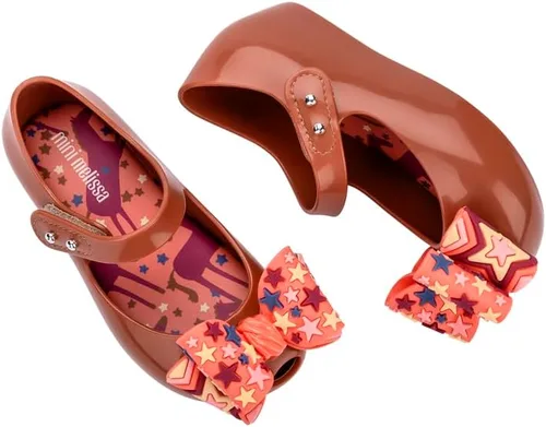 Vista 7 de mini melissa Ultragirl Wonderland Zapatos estilo bailarina para niños