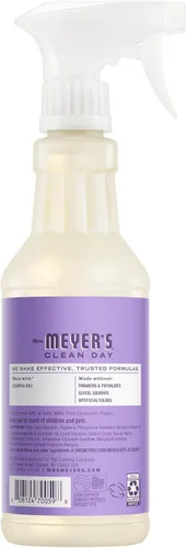 Vista 2 de Mrs. Meyer's - Spray limpiador multiusos, Lilac, 16 onzas líquidas Removes Dirt and Freshens Surfaces, Everyday Use, All-Purpose Cleaner, Cruelty